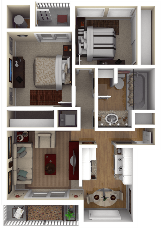 Residence 2 Luxury 046 046 floor plan